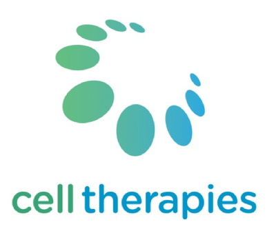 Cell Therapies logo with gradient design